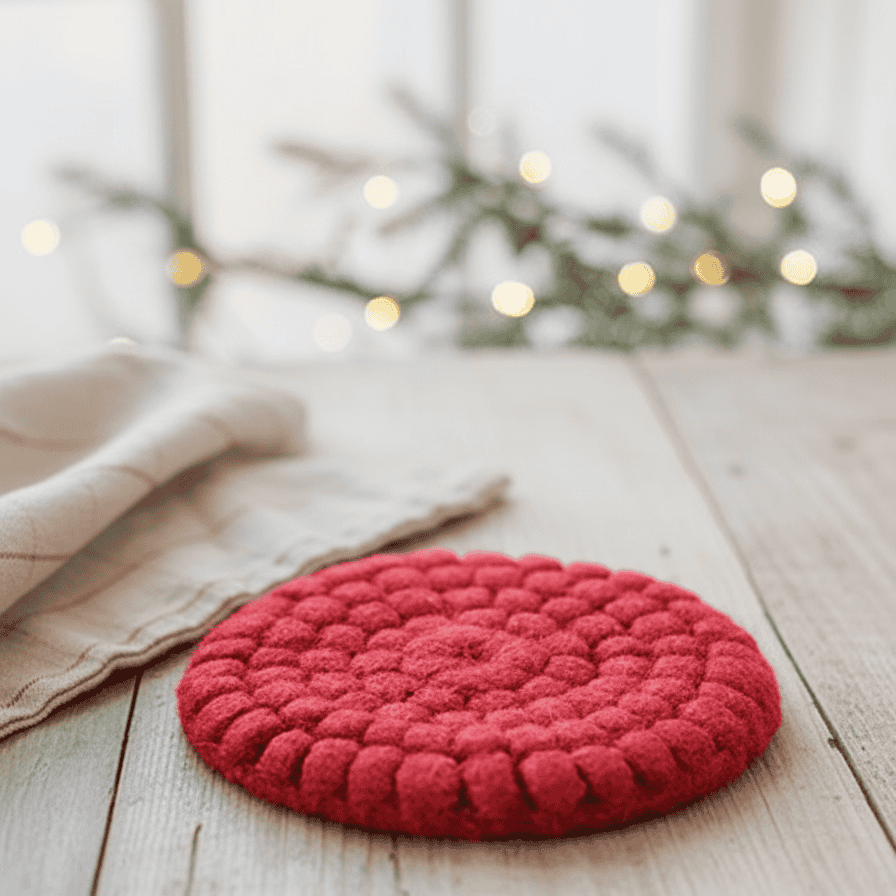Felted Coaster